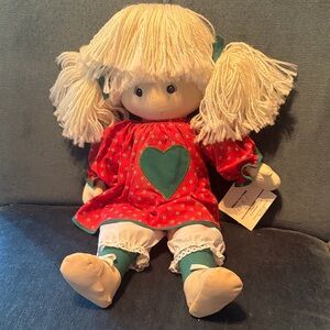 Vicki by Pauline Red and Green Doll